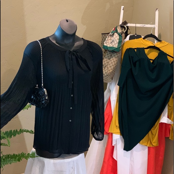 ✨👗✨ Lane Bryant Sheer Blouse NWT - Picture 5 of 8